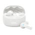 JBL Tune Beam 2 - White - True Wireless Noise Cancelling Earbuds - Hero